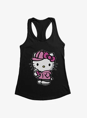 Hello Kitty Pink Front  Girls Tank