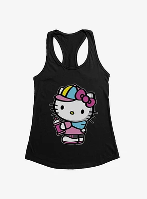 Hello Kitty Spray Can Side  Girls Tank