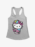 Hello Kitty Spray Can Side  Girls Tank
