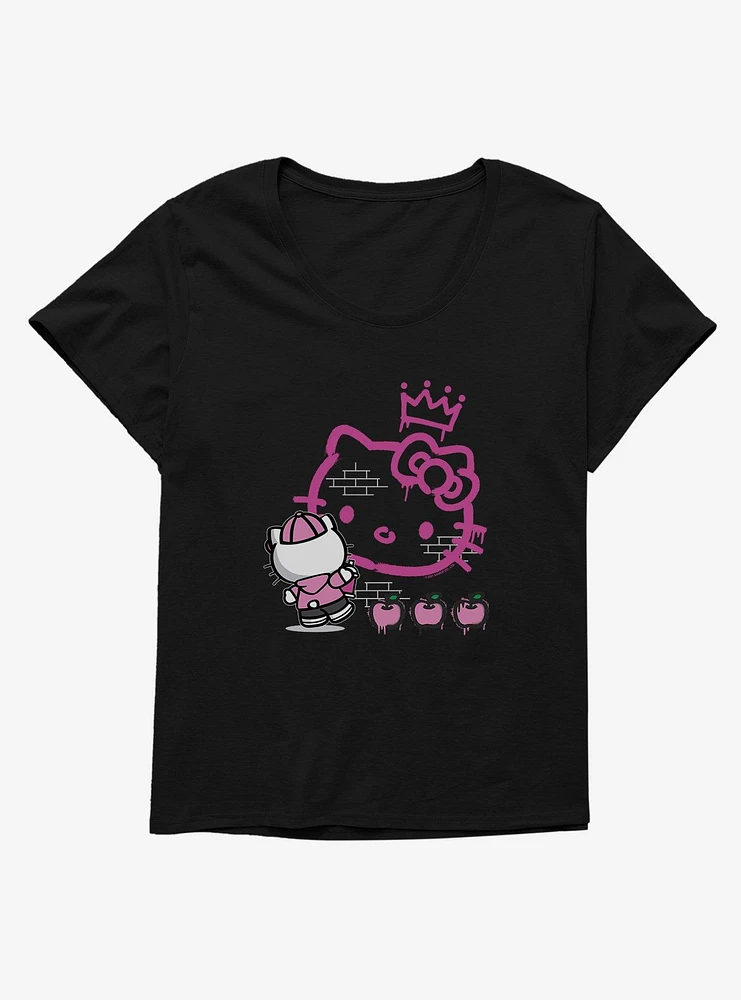 Hello Kitty Apples Girls T-Shirt Plus