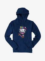 Hello Kitty Skateboard  Hoodie