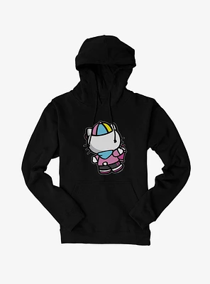 Hello Kitty Spray Can Back Hoodie