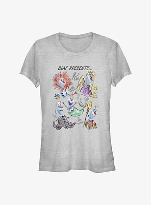 Disney Olaf Presents Outfit Group Girls T-Shirt