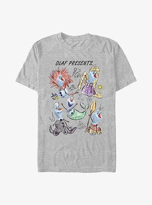 Disney Olaf Presents Outfit Group T-Shirt