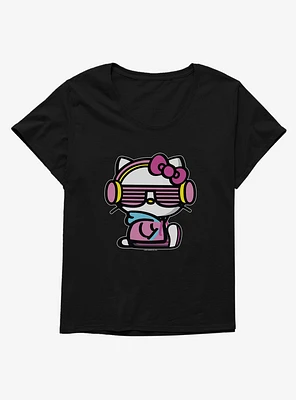 Hello Kitty Shutter Sunnies Girls T-Shirt Plus