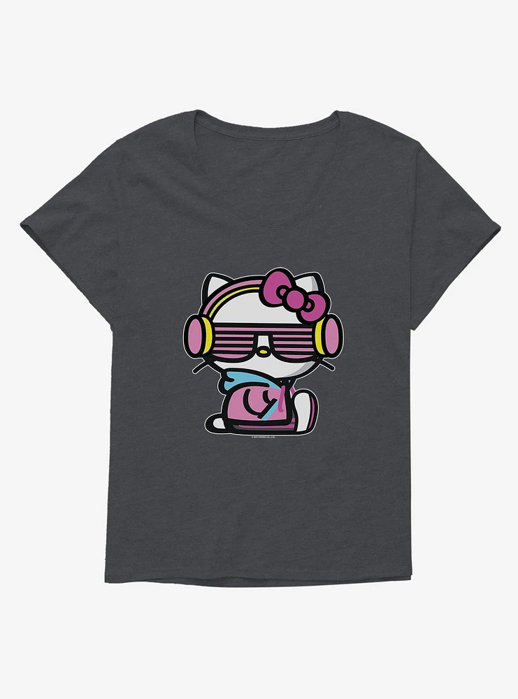 Hello Kitty Shutter Sunnies Girls T-Shirt Plus