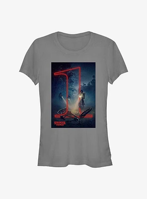 Stranger Things Season Poster Girl's T-Shirt