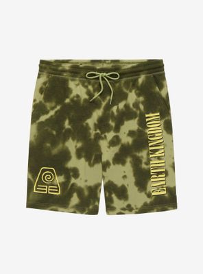Avatar: The Last Airbender Earth Kingdom Tie-Dye Shorts - BoxLunch Exclusive