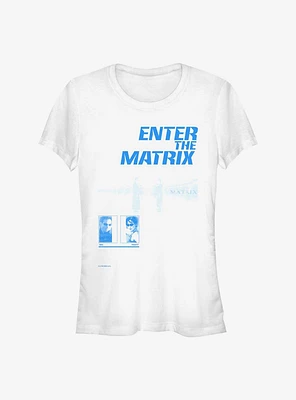 The Matrix Blue Pill Millennium Girls T-Shirt