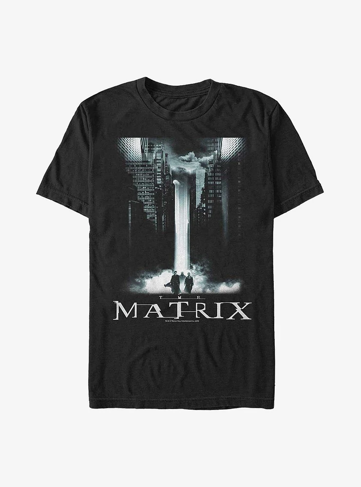 The Matrix Cityscape Poster T-Shirt