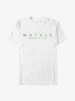 The Matrix Four Logo T-Shirt