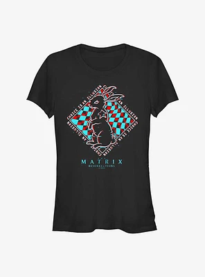 The Matrix White Rabbit Girls T-Shirt