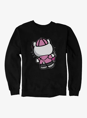 Hello Kitty Pink Back Sweatshirt