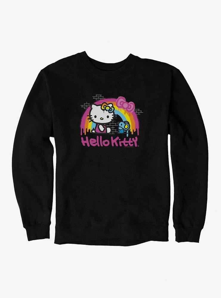 Hello Kitty Rainbow Graffiti Sweatshirt