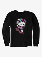 Hello Kitty Skateboard Sweatshirt