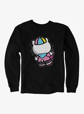 Hello Kitty Spray Can Back Sweatshirt