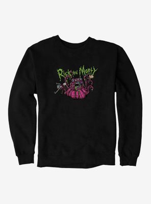 Rick And Morty Four Eyed Monster Sweatshirt