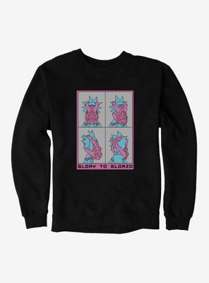 Rick And Morty Glory To Glorzo Sweatshirt