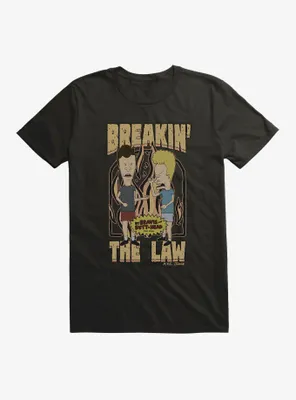 Beavis And Butthead Breakin The Law T-Shirt
