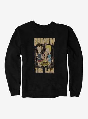Beavis And Butthead Breakin The Law Sweatshirt