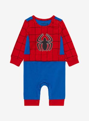 Marvel Spider-Man Spidey Outfit Infant One-Piece - BoxLunch Exclusive