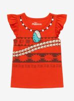 Disney Moana Island Top Ruffled Sleeve Toddler Tank