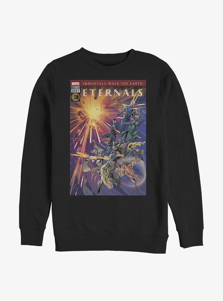 Marvel Eternals Comic Issue Group Sweatshirt