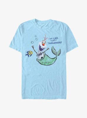 Disney Olaf Presents Ariel Mermaid Outfit T-Shirt