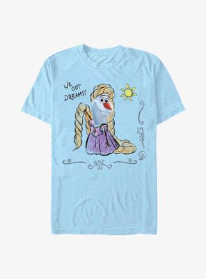 Disney Olaf Presents Rapunzel Outfit T-Shirt