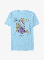 Disney Olaf Presents Rapunzel Outfit T-Shirt