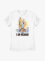 Disney Olaf Presents Moana Outfit Womens T-Shirt