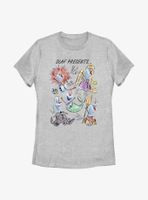 Disney Olaf Presents Outfits Womens T-Shirt