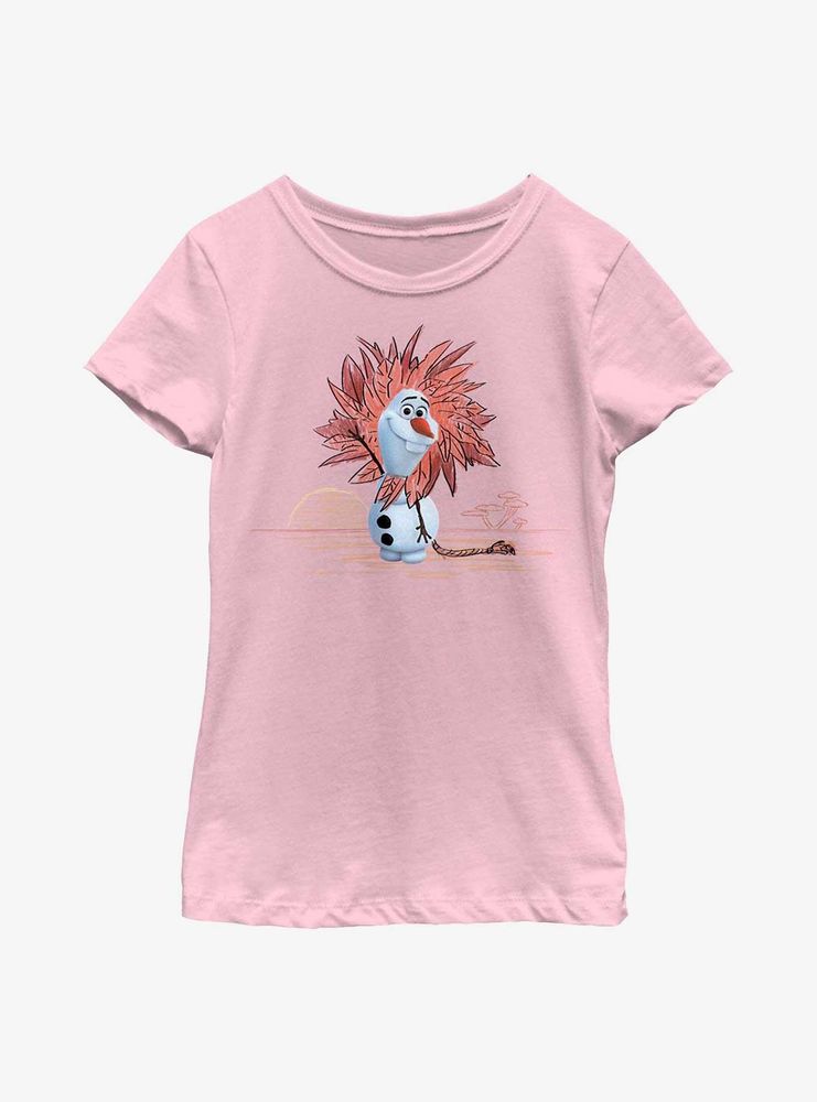 Disney Olaf Presents Lion King Outfit Youth Girls T-Shirt