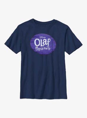 Disney Olaf Presents Logo Youth T-Shirt