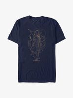 Marvel Eternals Ajak Hero Line Art T-Shirt