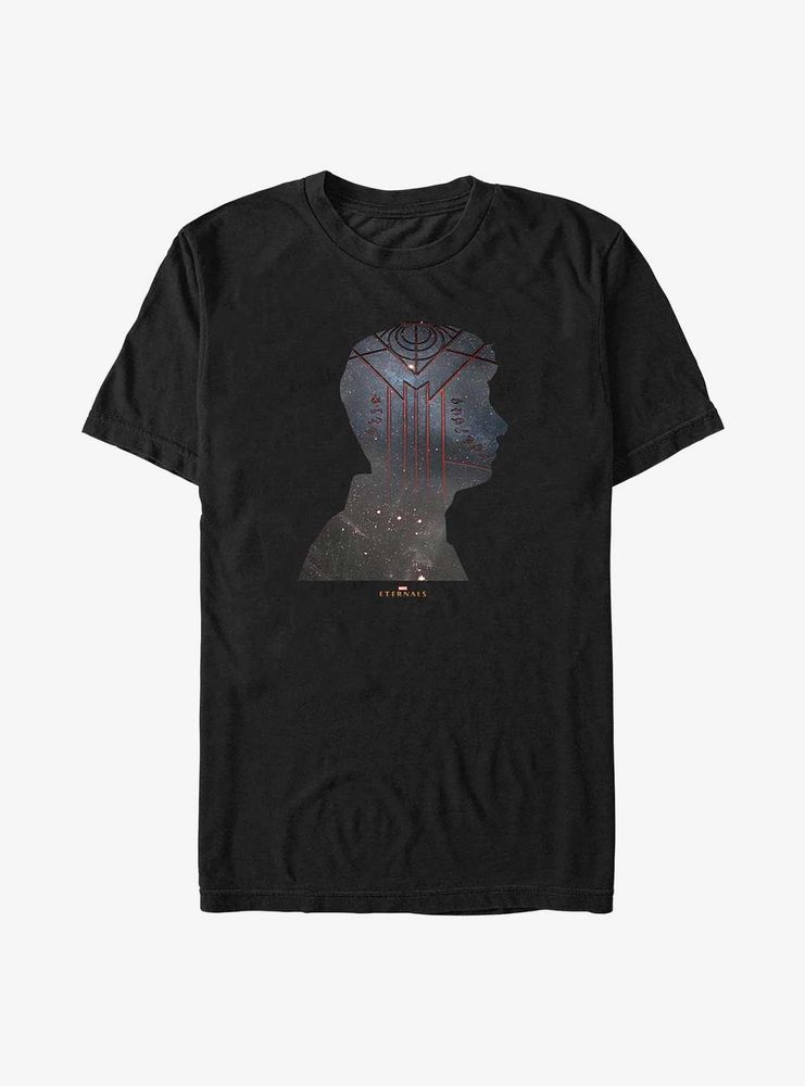 Marvel Eternals Galaxy Druig Silhouette T-Shirt