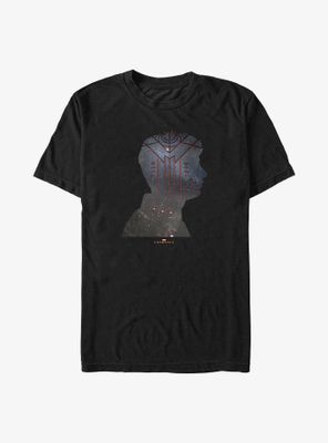 Marvel Eternals Galaxy Druig Silhouette T-Shirt