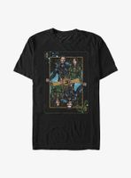 Marvel Eternals Sersi & Ikaris Playing Card T-Shirt