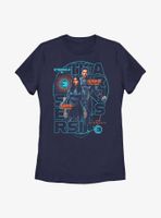 Marvel Eternals Sersi & Ikaris Brain Brawn Womens T-Shirt