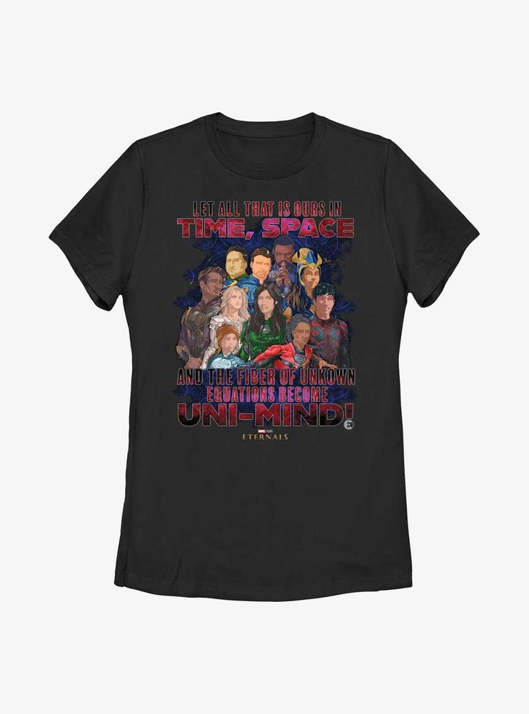 Marvel Eternals Unknown Equations Womens T-Shirt