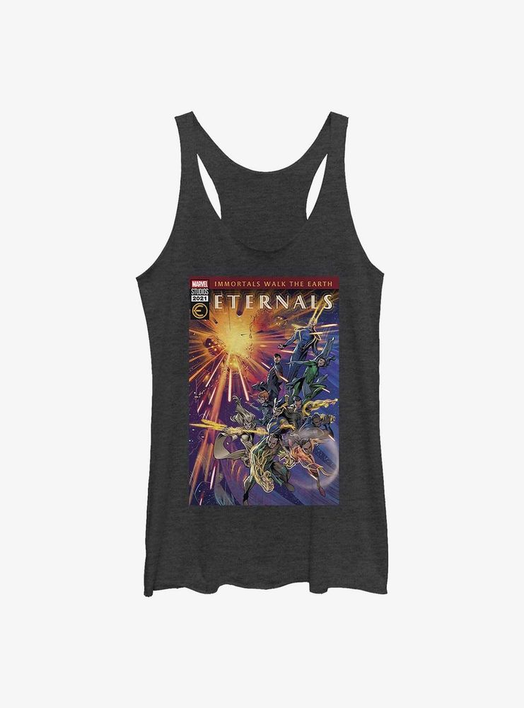 Marvel Eternals Comic Issue Group Womens Tank Top