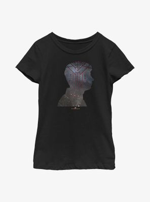 Marvel Eternals Galaxy Druig Silhouette Youth Girls T-Shirt