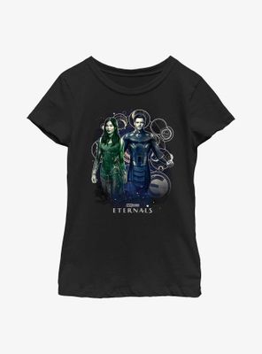 Marvel Eternals Sersi & Ikaris Star Walkers Youth Girls T-Shirt