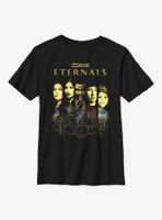 Marvel Eternals Sliced Panels Youth T-Shirt