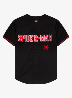 Marvel Spider-Man Miles Morales Baseball Jersey - BoxLunch Exclusive