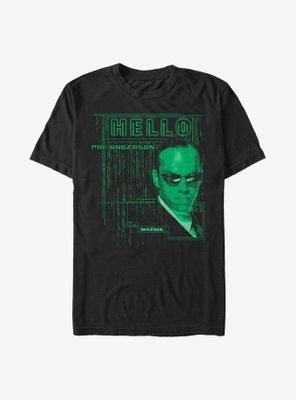 The Matrix Mr. Anderson T-Shirt