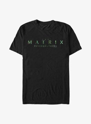 The Matrix Resurrections Logo T-Shirt