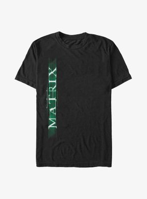 The Matrix Vertical Logo T-Shirt