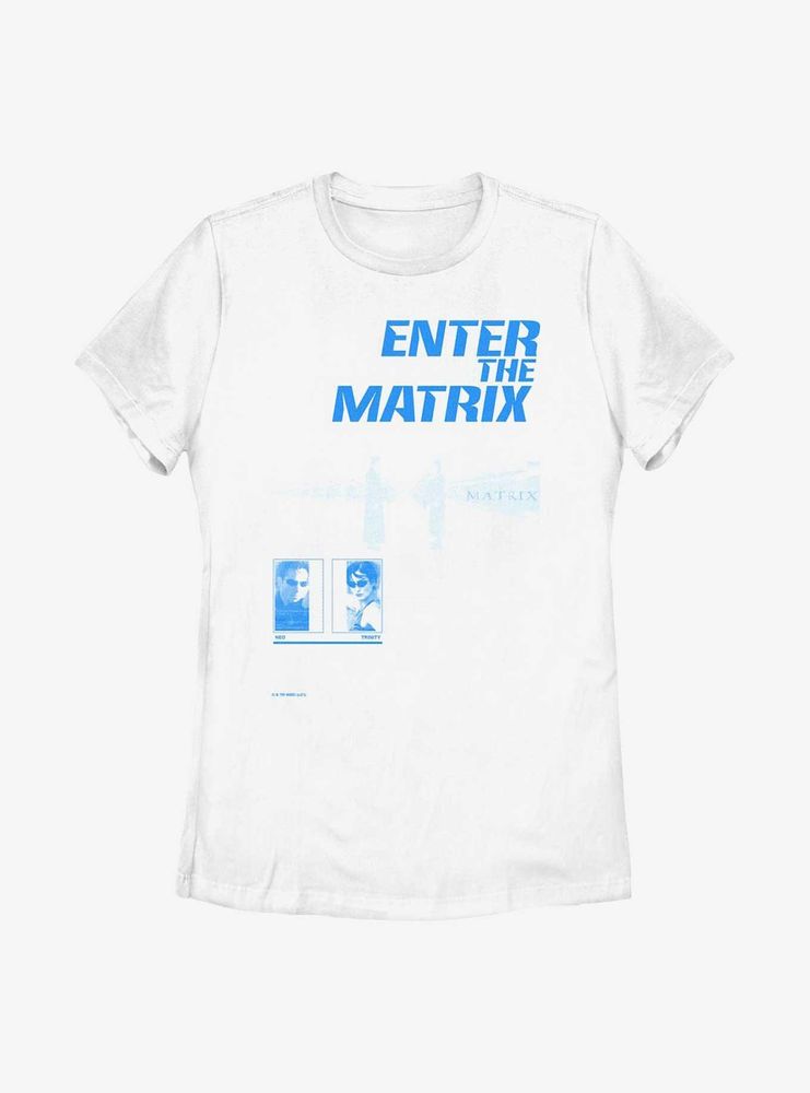 The Matrix Blue Pill Millennium Womens T-Shirt