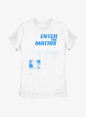 The Matrix Blue Pill Millennium Womens T-Shirt